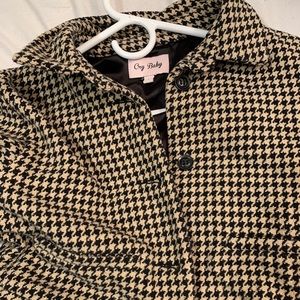 Cry baby cropped blazer